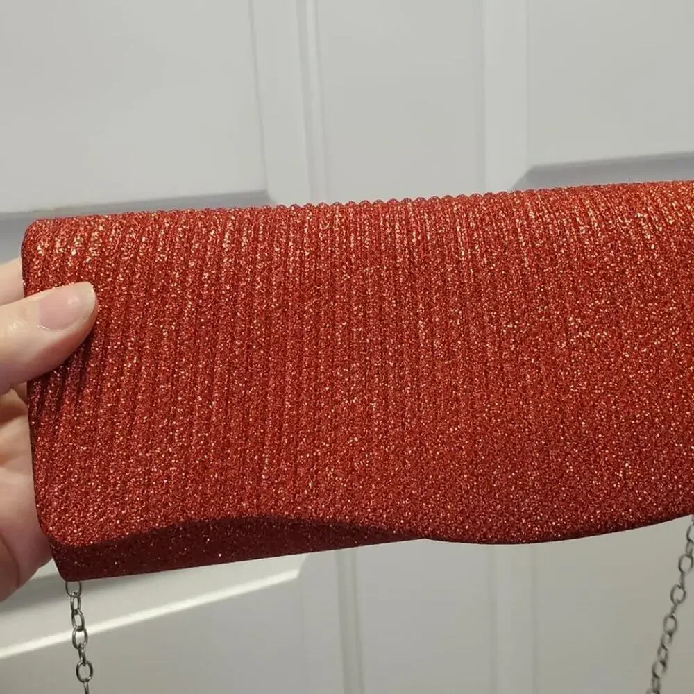 Val Boutique sequin clutch